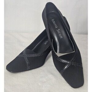 Laura Scott Black Women's Shoes